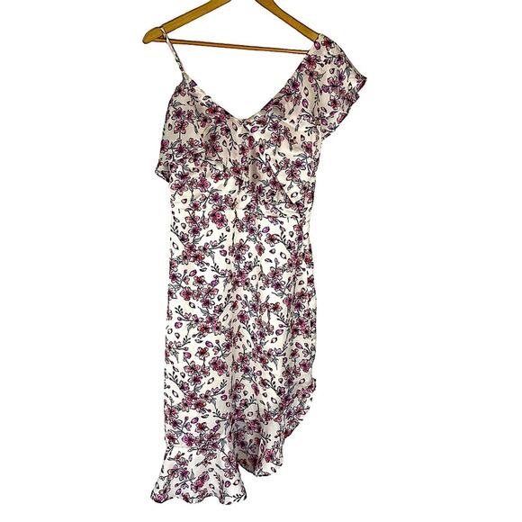 Cupcakes and Cashmere Women's Delphia Floral Printed Ruffle Dress Size 6 - Picture 6 of 12